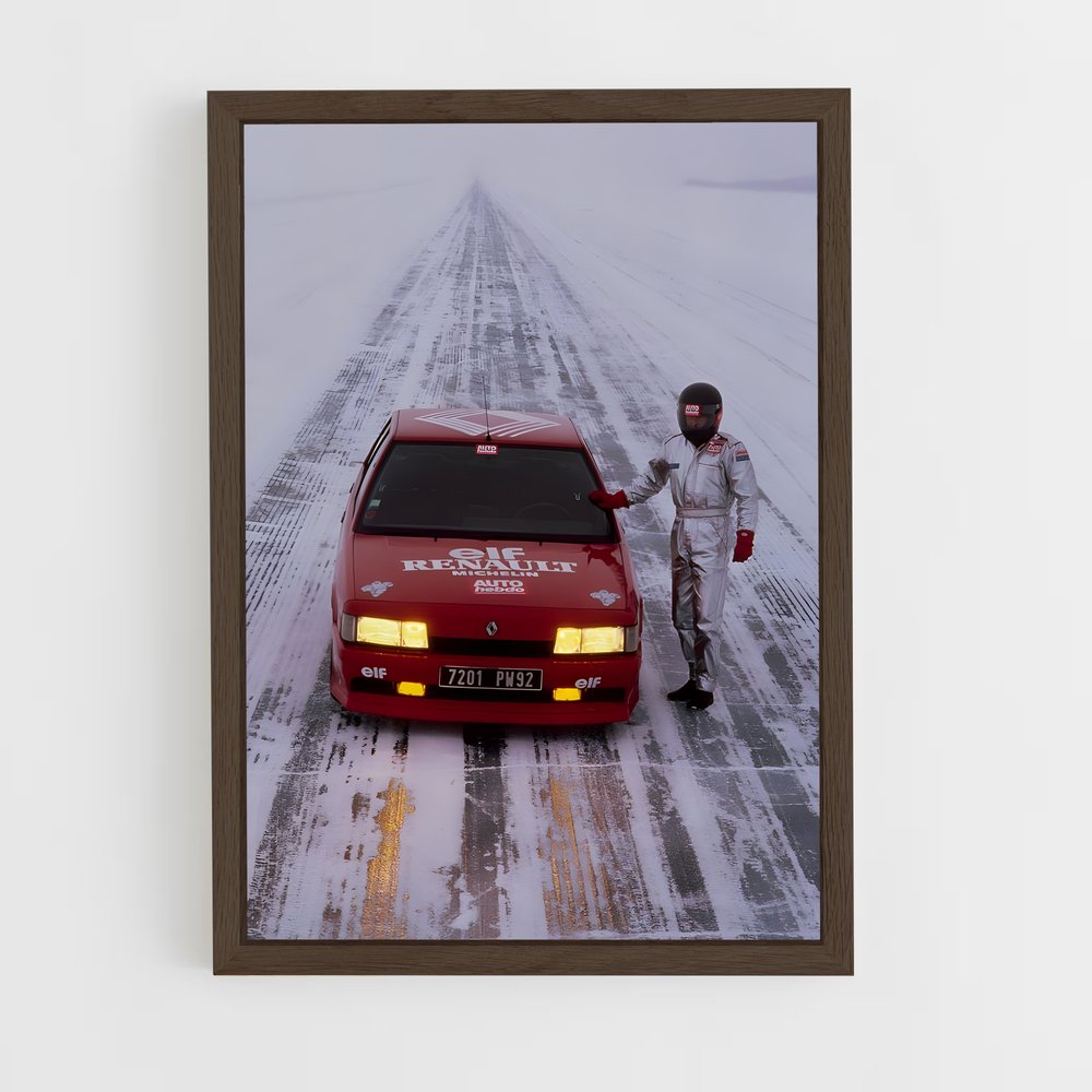 Poster Turbo Passion – affiche Renault (vue 5)